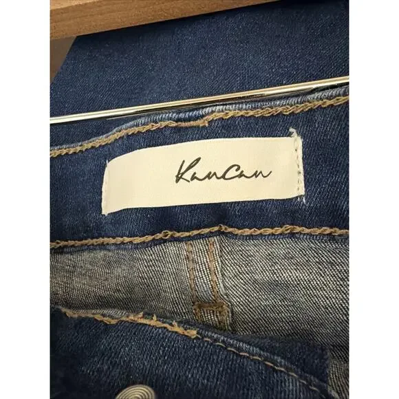 NWT Kancan Blue Distressed High-Rise Skinny Ankle Jeans Size 24 #0798 - Picture 7 of 7